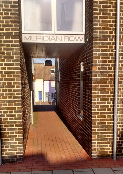 The cut through path
